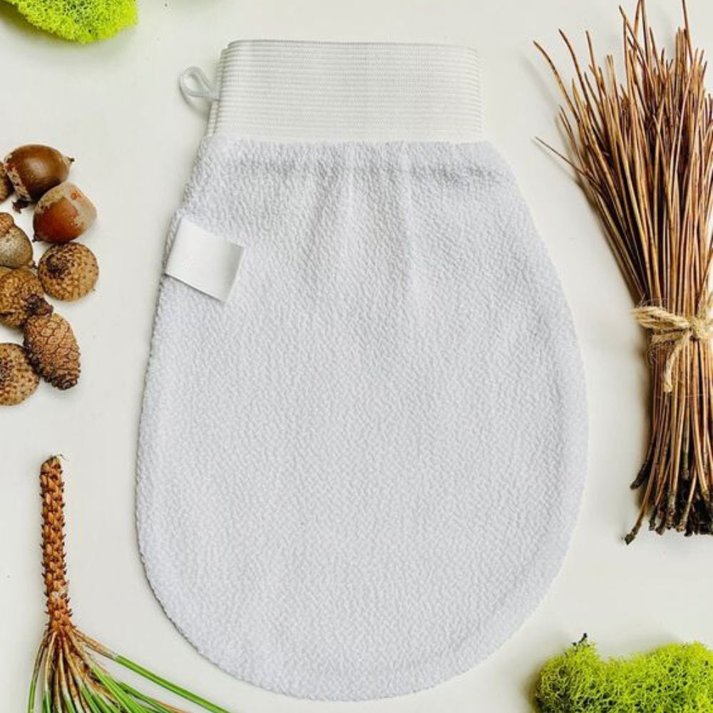 VelvetGlow™️ Diepe Exfoliërende Handschoen