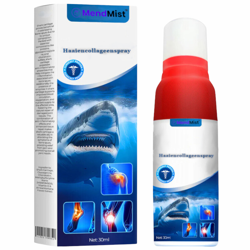 Mend Mist™ | Haaiencollageenspray, Langdurige Verlichting voor Gewricht en Bot