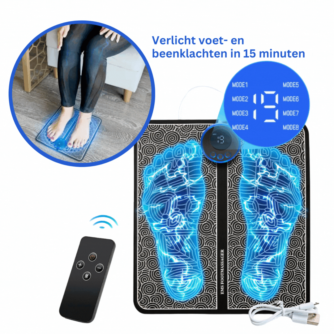 NeuroFlex™ | EMS voetmassageapparaat