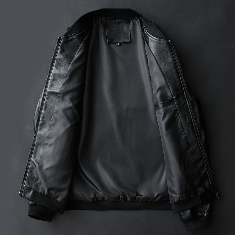 Traiqa™ - Slim Fit Bomber Jacket Voor Mannen