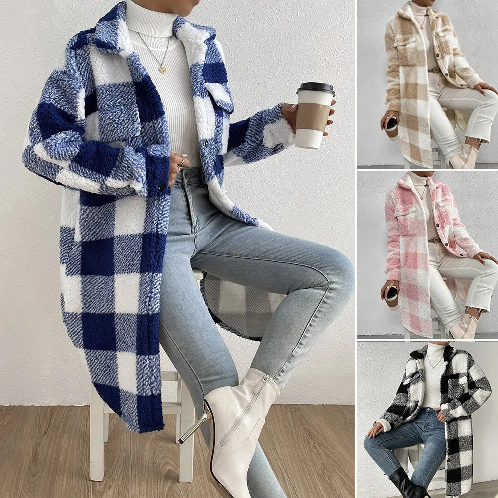 Sherin™ - Fleece overjassen met lange mouwen voor dames