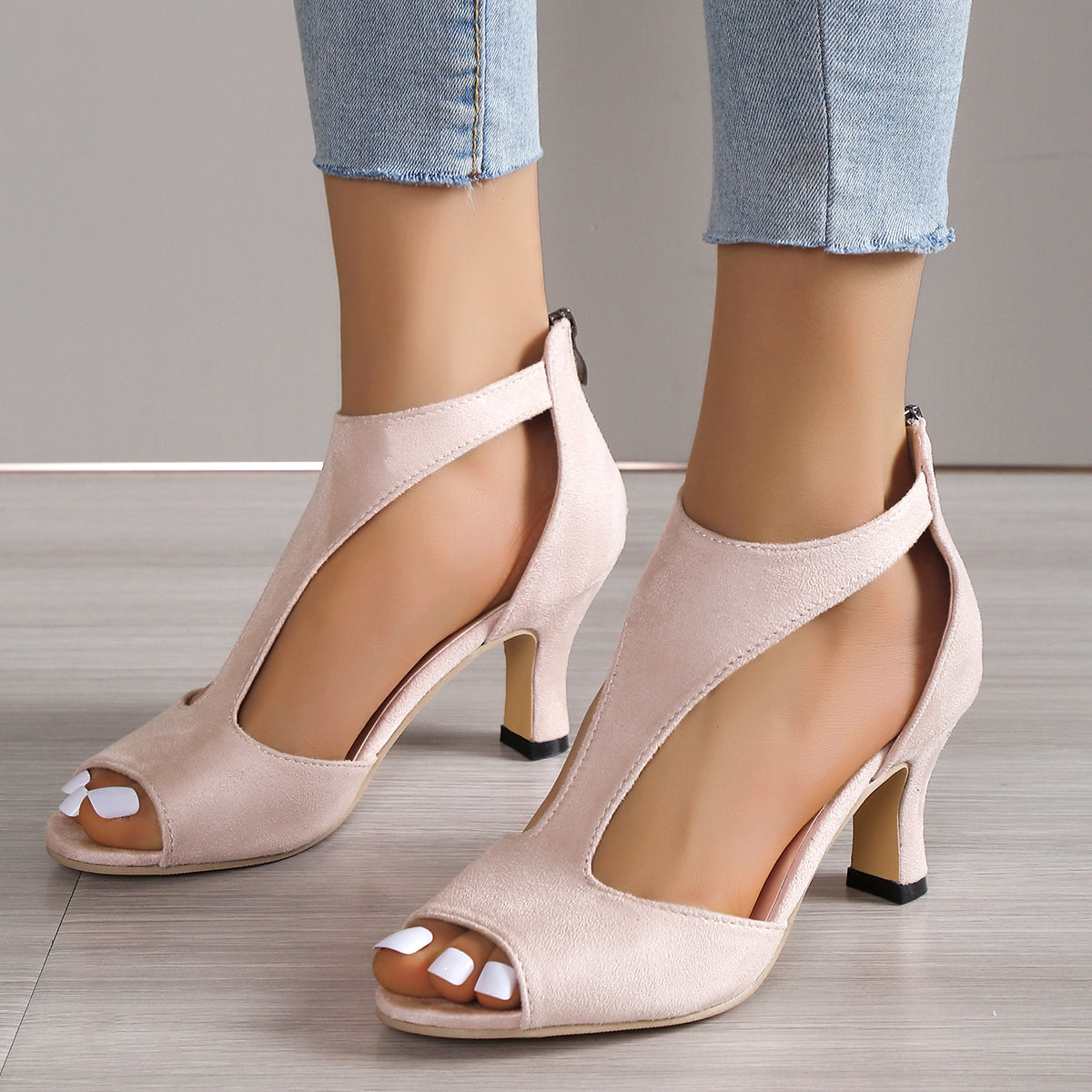 Helgi - Orthopedische sandalen met hak