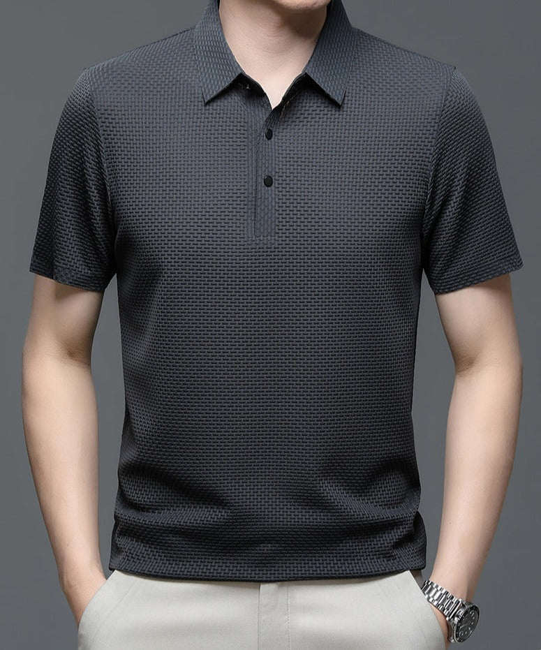 Grace - Heren Poloshirt met Holle Mouwen