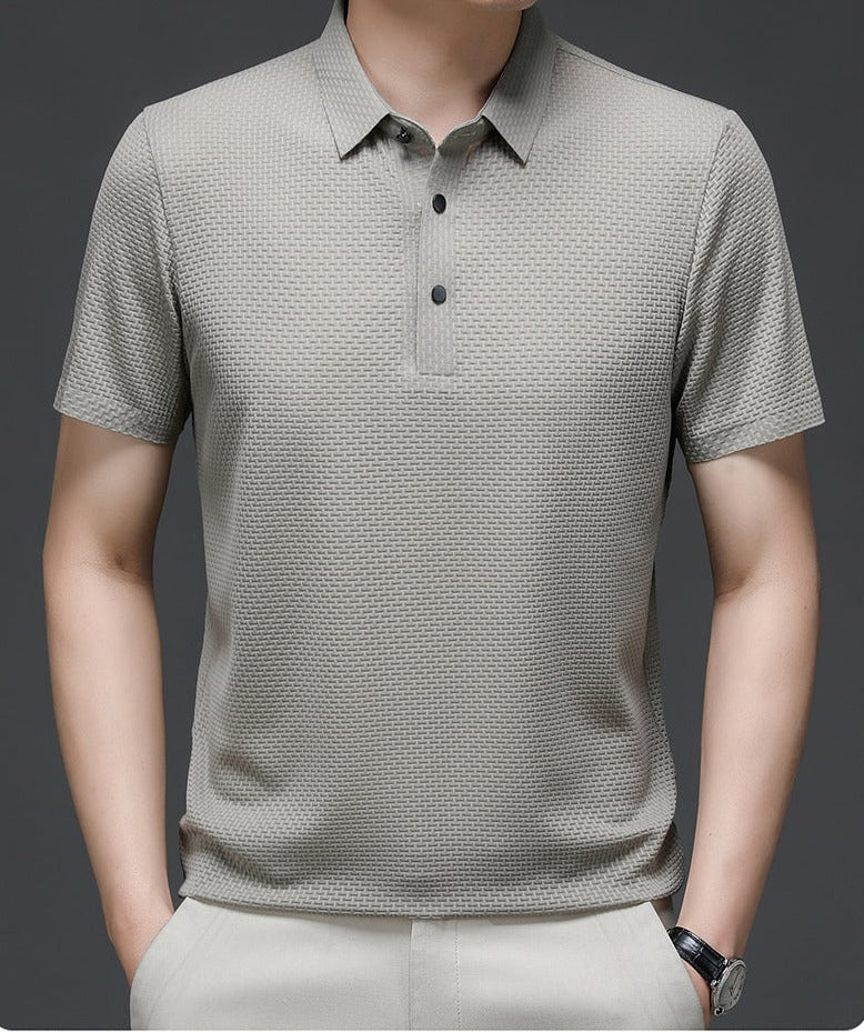 Grace - Heren Poloshirt met Holle Mouwen